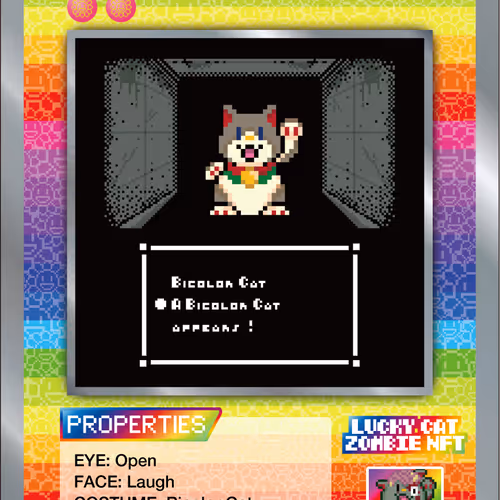 Lucky Cat Zombie Nft