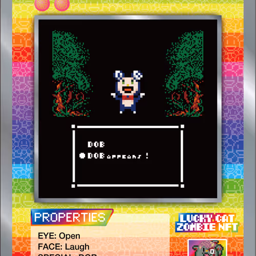 Lucky Cat Zombie Nft