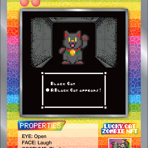 Lucky Cat Zombie Nft