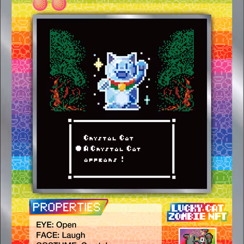 Lucky Cat Zombie Nft