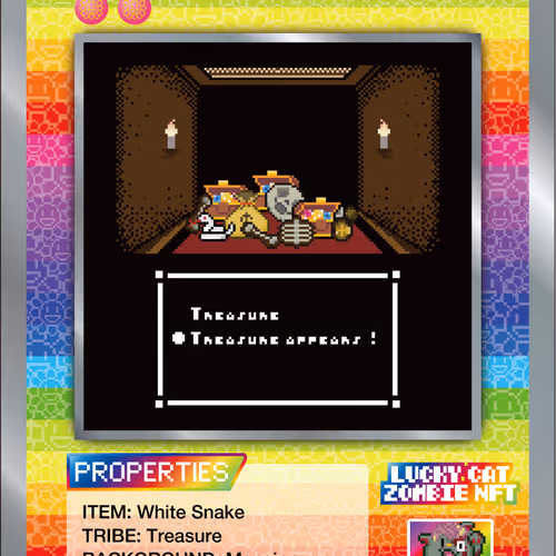 Lucky Cat Zombie Nft