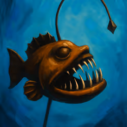 Fish in the darkness