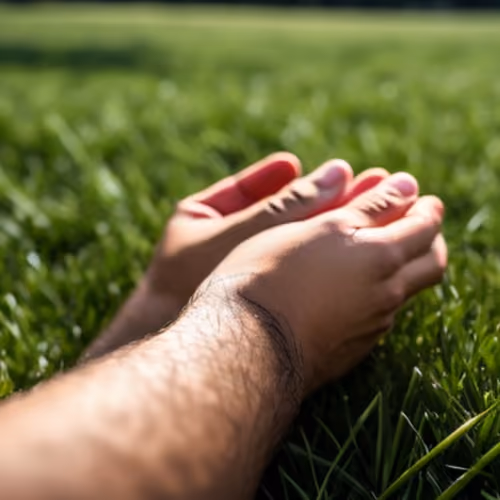 touch the grass