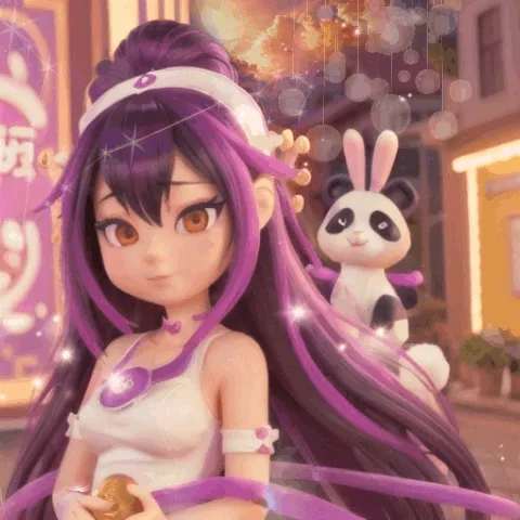 Zi Shan An Asian Fairy Herbalist Animal Lover
