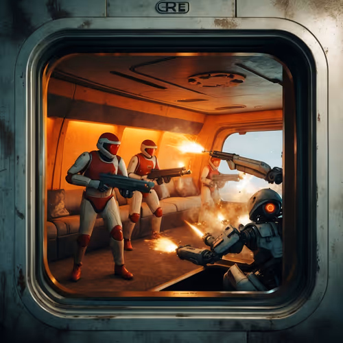 Crew Quarters of CAINE-1 #34