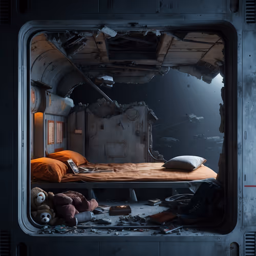 Crew Quarters of CAINE-1 #38
