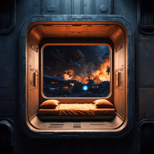 Crew Quarters of CAINE-1 #23