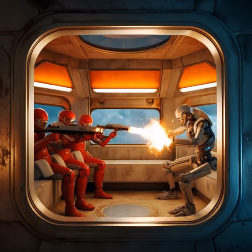 Crew Quarters of CAINE-1 #24