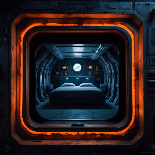 Crew Quarters Of CAINE-1