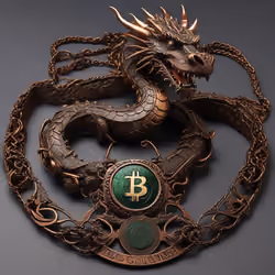 DRAGON NECK PIECE #6580