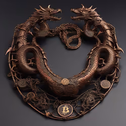 DRAGON NECK PIECE #6656