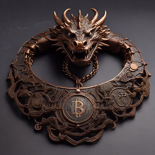 DRAGON NECK PIECE #2066