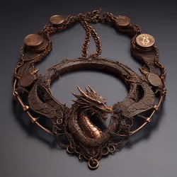 DRAGON NECK PIECE #250