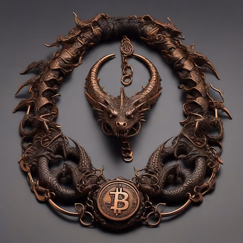 DRAGON NECK PIECE #4510
