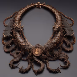DRAGON NECK PIECE #2023