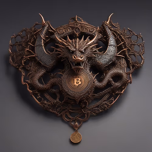 DRAGON NECK PIECE #6714