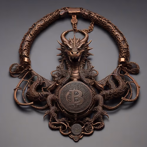 DRAGON NECK PIECE #6725