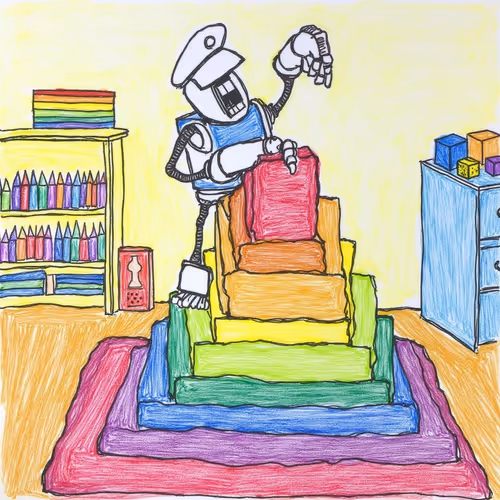 A playful robot
