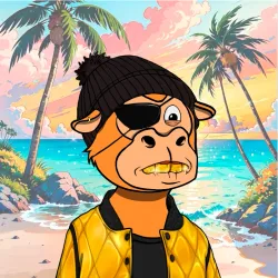 Goofy Mod Cow #2590