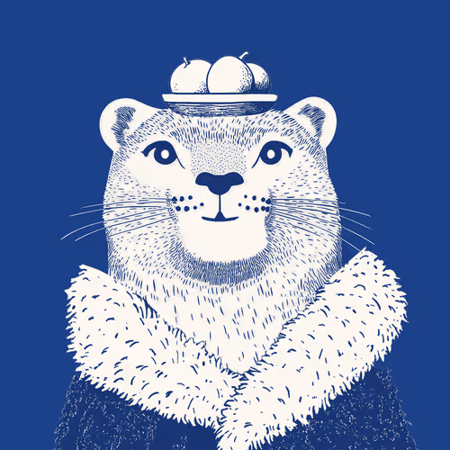 Zoolini - Snow Leopard