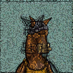 Horse Invisible #103