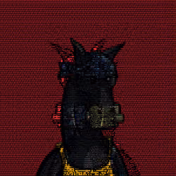 Horse Invisible #2420