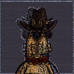 Horse Invisible #1240