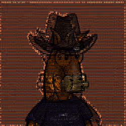 Horse Invisible #1244