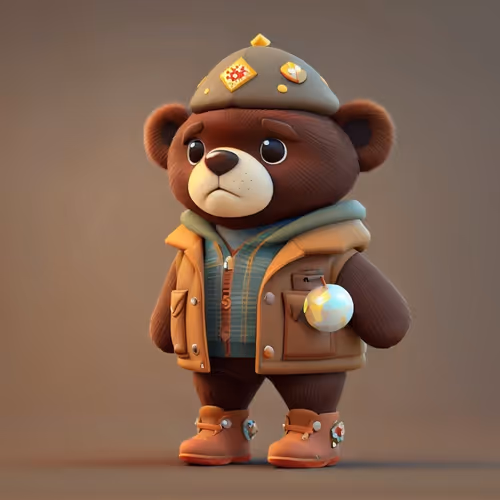 Perl bear