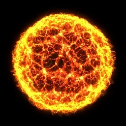 Earth on fire
