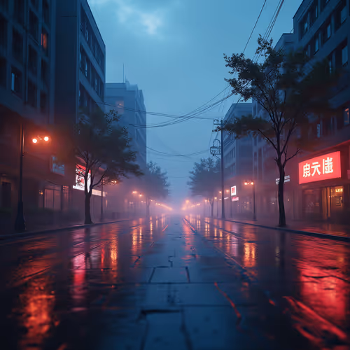 Neon Silence