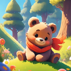 Smiling Bear