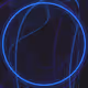 Cosmic Blue Circle