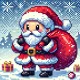 PXL Santa