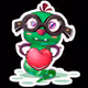 Green Heart Monster