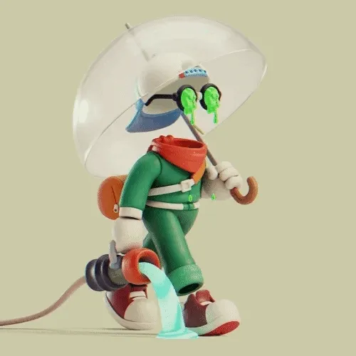 Invisible Friends 3D #1480