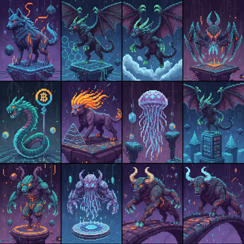 Pixel Beasts 93868309