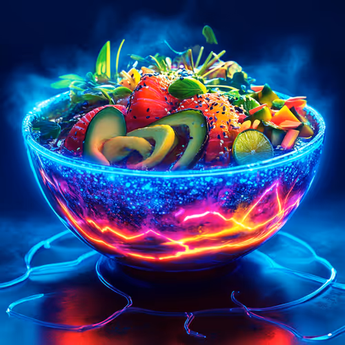 Poke Bowl Digital Electro