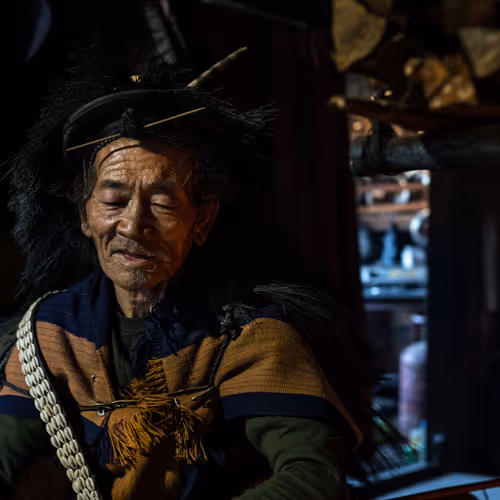 Apatani Tribesman Sings #49