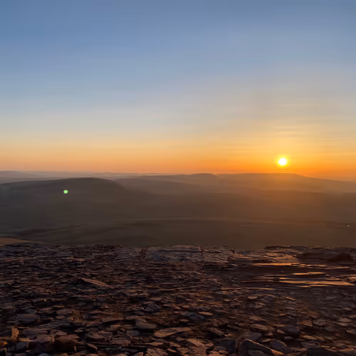 Sunset from Pen-y-fan