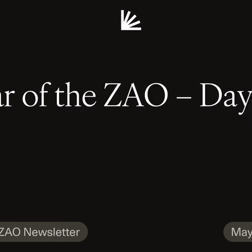 Year of the ZAO – Day 127 #0