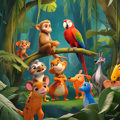 Forest Animal Animation