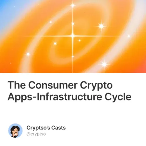 The Consumer Crypto Apps-Infrastructure Cycle