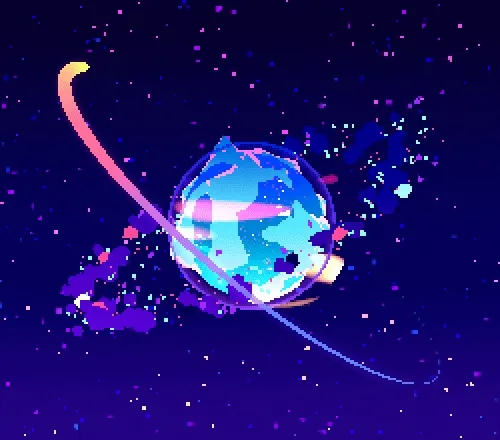 Earth And White Eye 1
