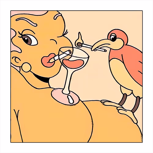 ‘Guilty Pleasures, Filthy Feathers’