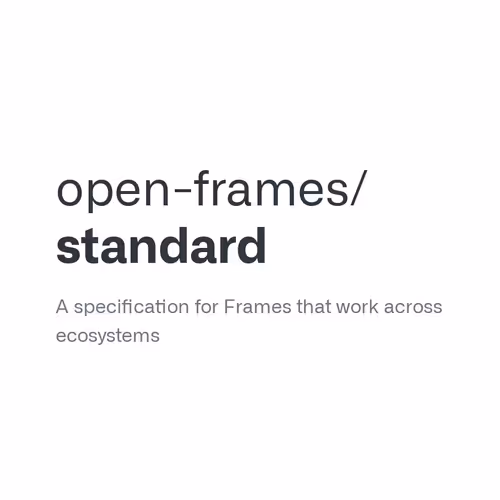 Open Frames