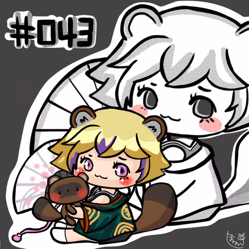 クリプトニンジャ『#043マミ』ファンアート #49/100