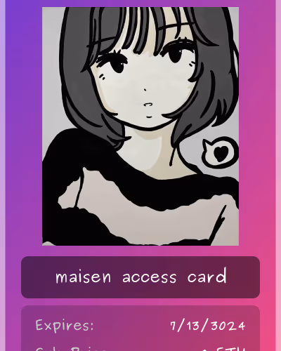 maisen club card