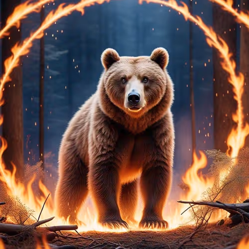 Fire Ring Bear