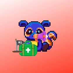 Pixel Squirrel Football#320